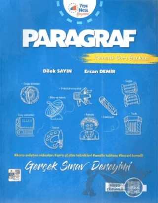 Yeni Nesil YKS TYT Paragraf Tematik Soru Bankası – Dilek Sayın, Ercan Demir – Yeni Nesil Yayınevi kitap kapağı