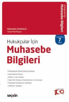 Hukukçular İçin Muhasebe Bilgileri – Rüknettin Kumkale – Seçkin Yayıncılık kitap kapağı