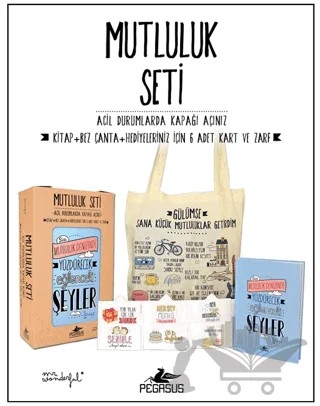 Mutluluk Seti – Mr. Wonderful – Pegasus Yayınları kitap kapağı