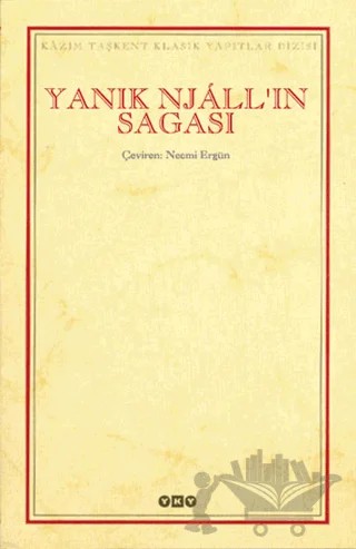 Yanık Njall’ın Sagası – Anonim – Yapı Kredi Yayınları kitap kapağı