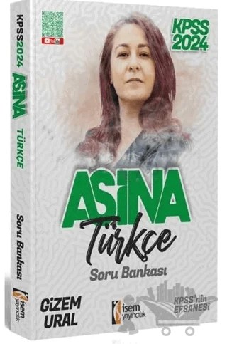 2024 KPSS Aşina Türkçe Soru Bankası – Gizem Ural – İSEM Yayıncılık kitap kapağı