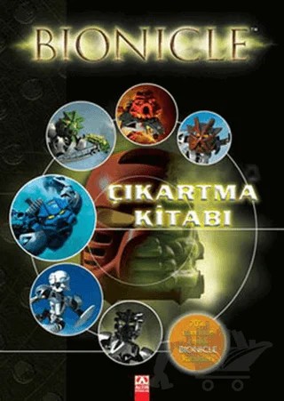 Bionicle Çıkartma Kitabı – Greg Farshtey – Altın Kitaplar kitap kapağı