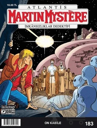 Martin Mystere 183: On Kabile – Lal Kitap kitap kapağı