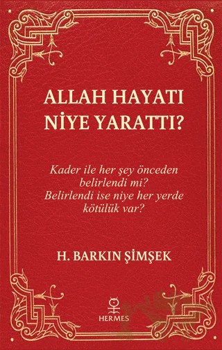 Allah Hayatı Niye Yarattı? – H. Barkın Şimşek – Hermes Yayınları kitap kapağı