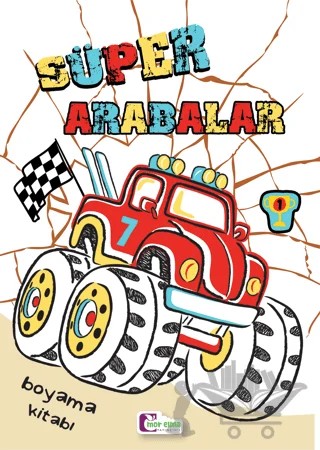 Süper Arabalar Boyama Kitabı – Kolektif – Mor Elma Yayıncılık kitap kapağı