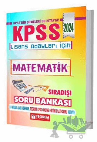 KPSS Lisans Matematik Sıradışı Soru Bankası – Kolektif – Teorem Yayıncılık kitap kapağı