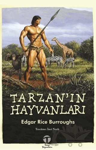 Tarzan’ın Hayvanları – Edgar Rice Burroughs – Tema Yayınları kitap kapağı