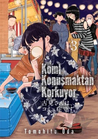 Komi Konuşmaktan Korkuyor Cilt 3 – Tomohito Oda – Marmara Çizgi kitap kapağı