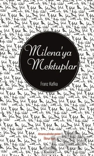 Milena’ya Mektuplar – Franz Kafka – Koridor Yayıncılık kitap kapağı