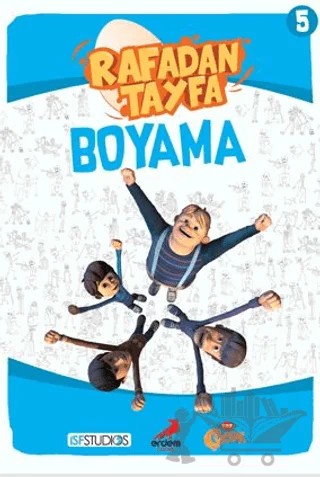 Boyama 5 - Rafadan Tayfa – Kolektif – Erdem Çocuk kitap kapağı
