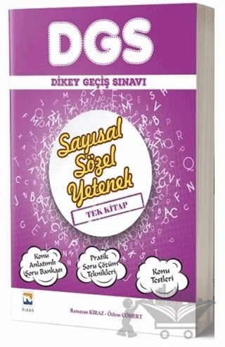 DGS Tek Kitap Konu Anlatımlı Soru Bankası – Özlem Cömert, Ramazan Kiraz – Nisan Kitabevi kitap kapağı