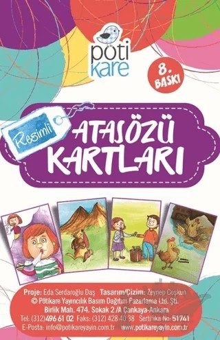 Atasözü Kartları – Kolektif – Pötikare Yayıncılık kitap kapağı