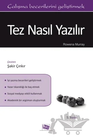 Tez Nasıl Yazılır – Şakir Çınkır – Anı Yayıncılık kitap kapağı