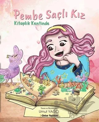 Pembe Saçlı Kız – Umut Yağcı – Cinius Yayınları kitap kapağı