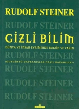 Gizli Bilim – Rudolf Steiner – Omega kitap kapağı