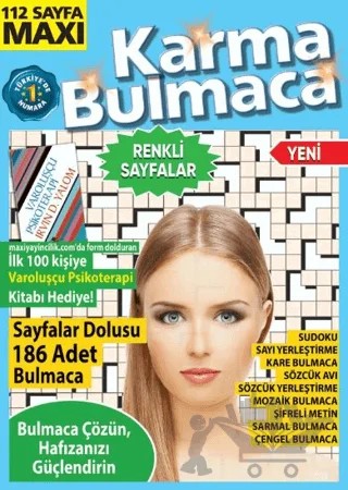 Maxi Karma Bulmaca 19 – Bertan Kodamanoğlu – Maxi Yayıncılık kitap kapağı