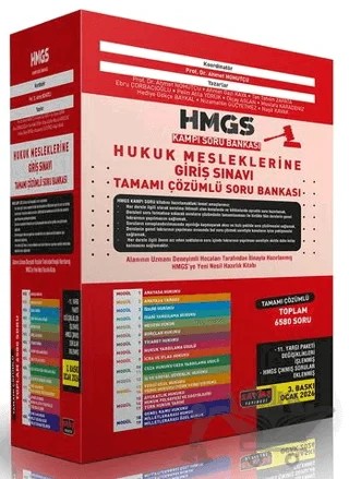 HMGS Kampı Tamamı Çözümlü Soru Bankası Modüler Set – Kolektif – Savaş Yayınevi kitap kapağı
