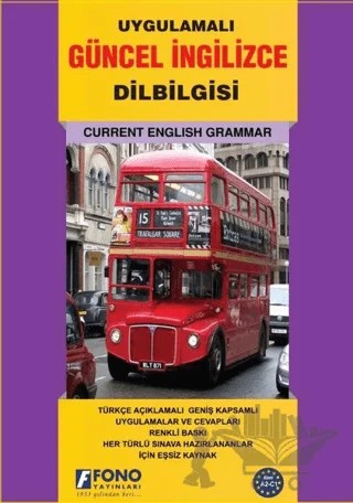 Güncel İngilizce Dilbilgisi – Kolektif – Fono Yayınları kitap kapağı