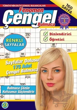 Fenomen Çengel Bulmaca 23 – Bertan Kodamanoğlu – Maxi Yayıncılık kitap kapağı