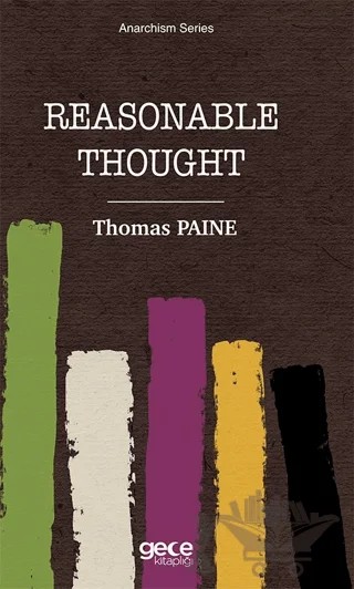 Reasonable Thought – Thomas Paine – Gece Kitaplığı kitap kapağı