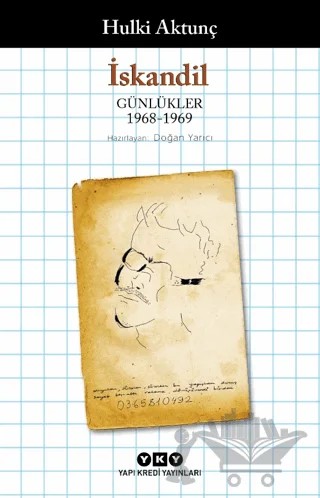 İskandil - Günlükler (1968-1969) – Hulki Aktunç – Yapı Kredi Yayınları kitap kapağı