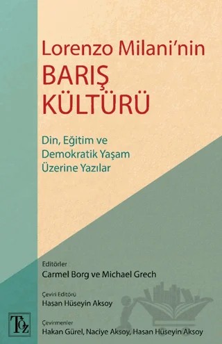 Lorenzo Milani’nin Barış Kültürü – Kolektif – Töz Yayınları kitap kapağı