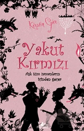 Yakut Kırmızı – Kerstin Gier – Pegasus Yayınları kitap kapağı