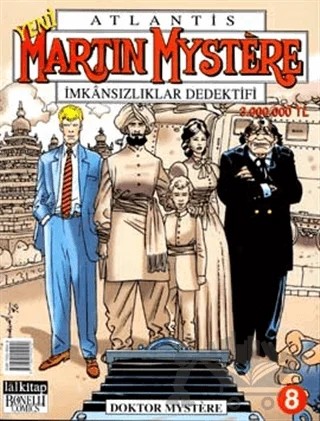 Martin Mystere İmkansızlıklar Dedektifi Doktor Mystere Sayı: 8 – Lal Kitap kitap kapağı