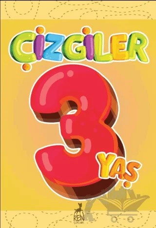 Çizgiler 3 Yaş – Kolektif – Ren Çocuk kitap kapağı