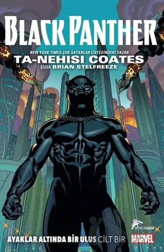 Black Panther - Ayaklar Altında Bir Ulus (Cilt 1) – Ta-Nehisi Coates – Çizgi Düşler Yayınevi kitap kapağı