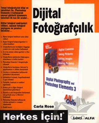 Dijital Fotoğrafçılık – Carla Rose – Alfa Yayınları kitap kapağı