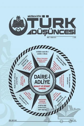 Maziden Atiye Türk Düşüncesi Dergisi Sayı: 2 Mart - Nisan 2019 – Yüzde İki Dergisi Yayınları kitap kapağı