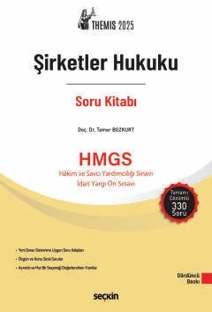 THEMIS – Şirketler Hukuku Soru Kitabı – Tamer Bozkurt – Seçkin Yayıncılık kitap kapağı