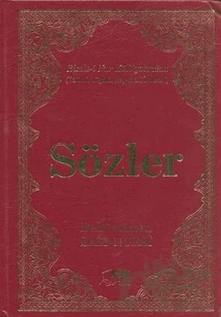 Sözler (Çanta Boy) – Bediüzzaman Said-i Nursi – Söz Basım Yayın kitap kapağı