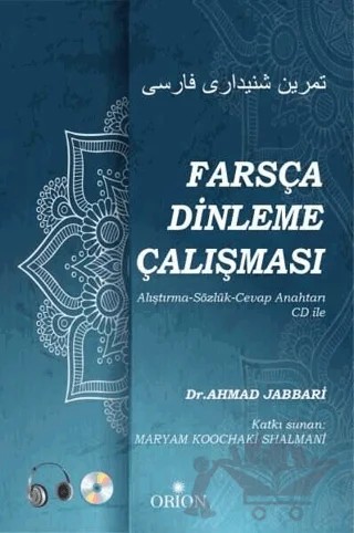 Farsça Dinleme Çalışması – Ahmad Jabbari – Orion Kitabevi kitap kapağı