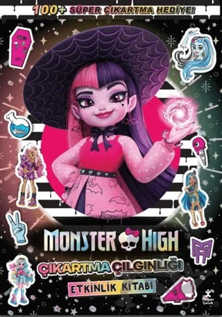 Monster High – Çıkartma Çılgınlığı Etkinlik Kitabı – Kollektif – Doğan Çocuk kitap kapağı