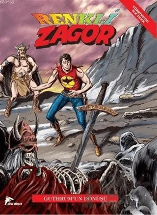 Renkli Zagor - 2 – Jacopo Rauch – Çizgi Düşler Yayınevi kitap kapağı