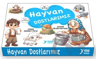 Hayvan Dostlarımız (10 Kitap) – Kolektif – Yuva Yayınları kitap kapağı
