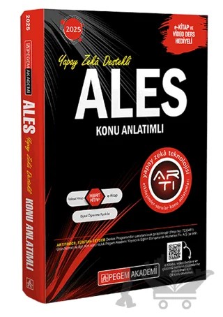 2025 ALES Konu Anlatımlı – Kolektif – Pegem Akademi Yayıncılık kitap kapağı