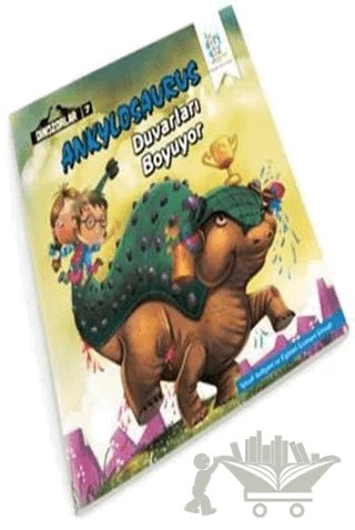 Ankylosaurus Duvarları Boyuyor – Özge Selçuk Bozkurt – Dörtgöz Yayınları kitap kapağı