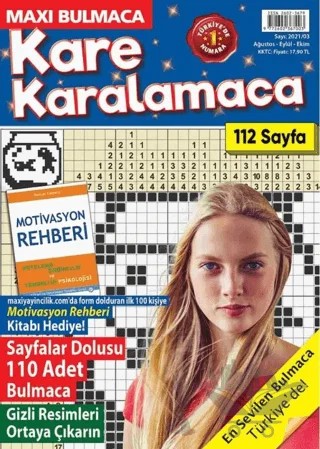 Maxi Kare Karalamaca 7 – Kolektif – Maxi Yayıncılık kitap kapağı