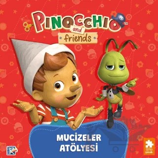 Pinokyo ve Arkadaşları - Mucizeler Atölyesi – Studio Di Vita – Eksik Parça Yayınları kitap kapağı