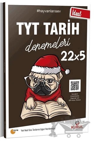 YKS TYT Tarih İdeal 22x5 Denemeleri – Kolektif – Kurul Yayıncılık kitap kapağı