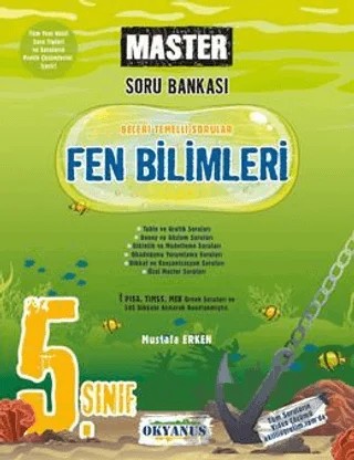 5. Sınıf Master Fen Bilimleri Soru Bankası – Kolektif – Okyanus Yayınları kitap kapağı