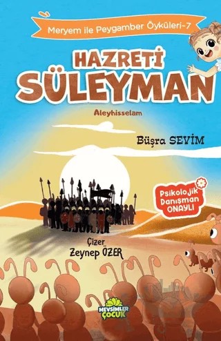 Meryem İle Peygamber Öyküleri-7 Hazreti Süleyman – Büşra Sevim – Mevsimler Kitap kitap kapağı