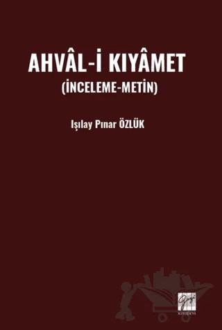 Ahval-İ Kıyamet – Işılay Pınar Özlük – Gazi Kitabevi kitap kapağı