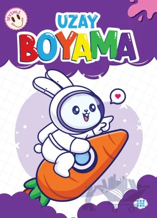 Sevimli Uzay Boyama – Kollektif – Dokuz Çocuk kitap kapağı