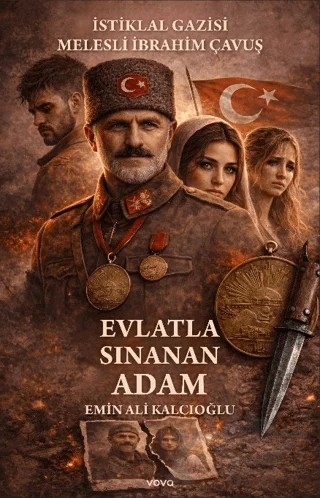 Evlatla Sınanan Adam – Emin Ali Kalcıoğlu – Vova Yayınları kitap kapağı