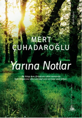 Yarına Notlar – Mert Çuhadaroğlu – Yitik Ülke Yayınları kitap kapağı