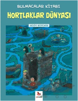 Bulmacalar Kitabı - Hortlaklar Dünyası – Scot Ritchie – Almidilli kitap kapağı